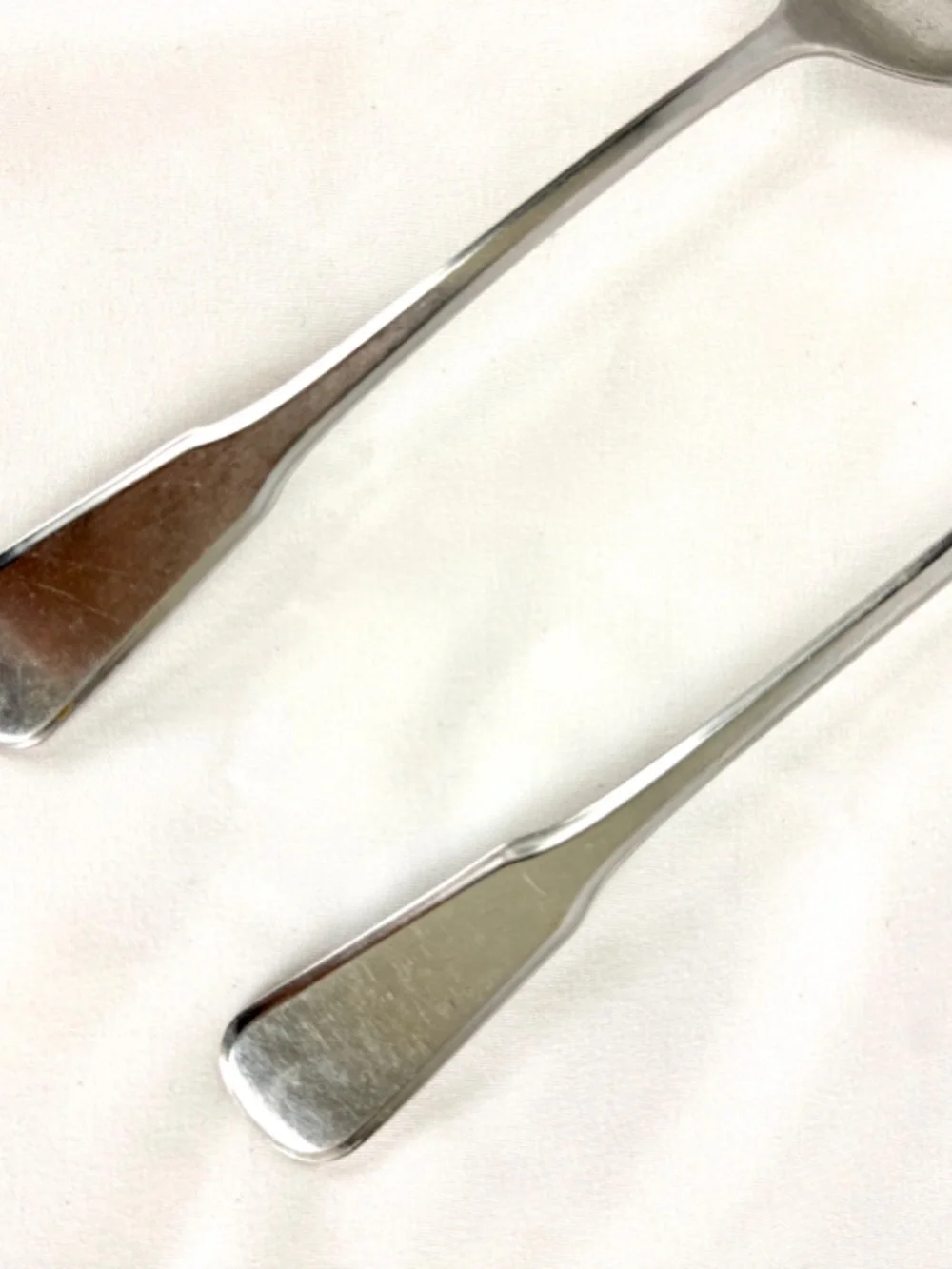 Vintage Oneida Independence Deluxe Stainless Serving Spoon and Meat Fork